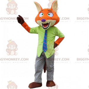 Costume de mascotte BIGGYMONKEY™ personnage de Zootopia - Nick