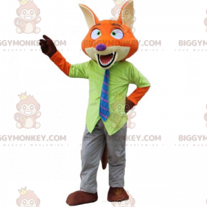 Zootopia Character BIGGYMONKEY™ Mascot Costume - Nick Wilde –