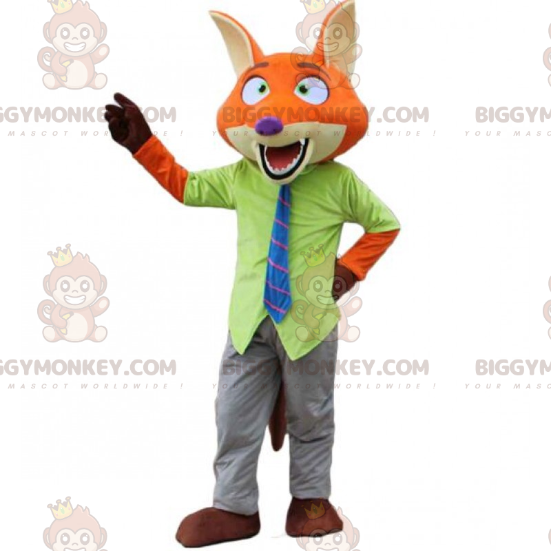 Traje de mascote do personagem Zootopia BIGGYMONKEY™ - Nick