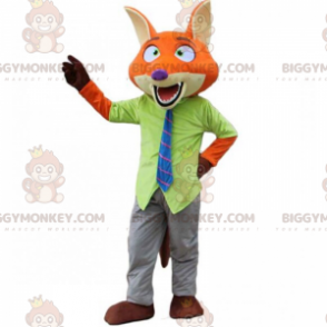 Costume de mascotte BIGGYMONKEY™ personnage de Zootopia - Nick