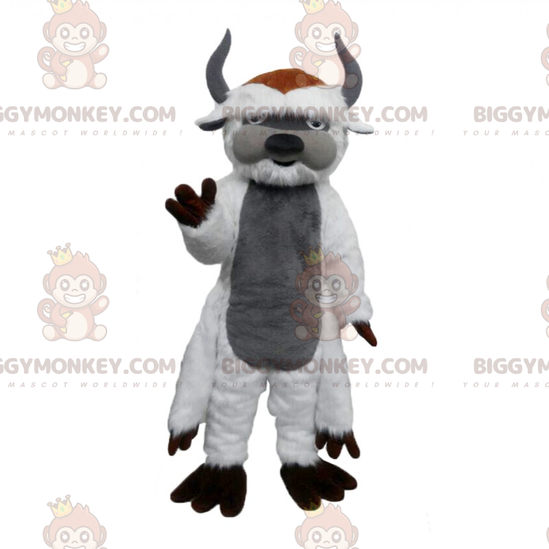 BIGGYMONKEY™ Cartoon Charakter Maskottchen Kostüm – Ziege -