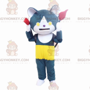 BIGGYMONKEY™ Cartoon karakter mascotte kostuum - Kat -