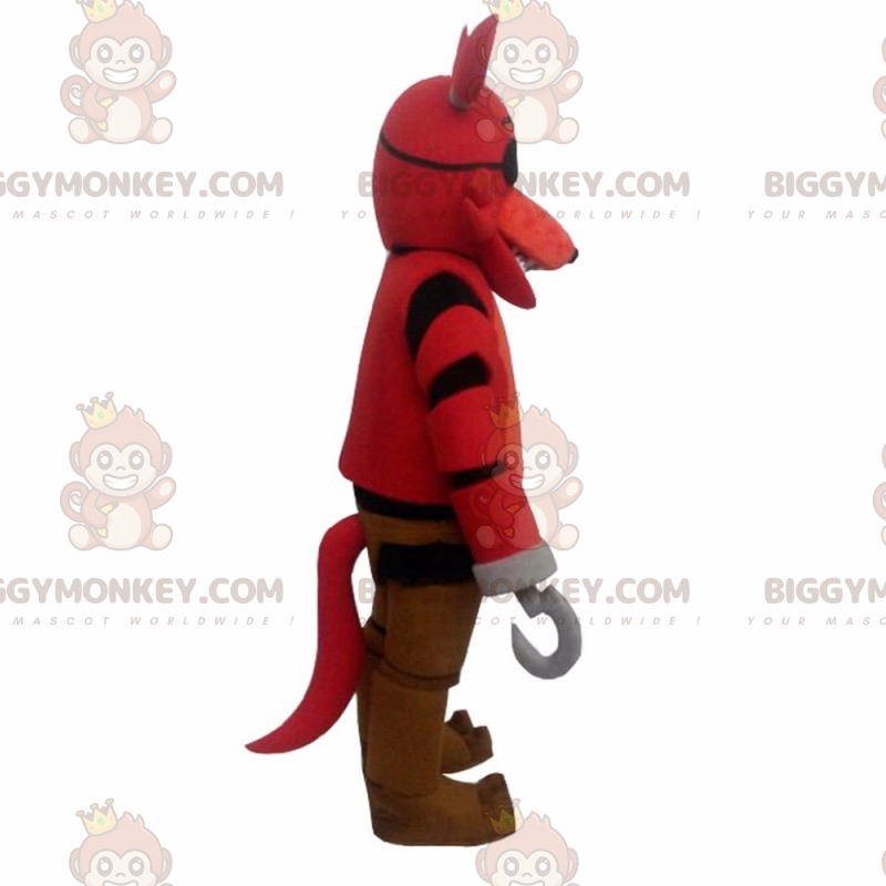 BIGGYMONKEY™ Cartoon karakter mascotte kostuum - Piratenhond -