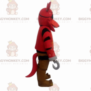 BIGGYMONKEY™ tegneseriefigur maskotkostume - pirathund -