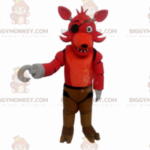 BIGGYMONKEY™ Cartoon karakter mascotte kostuum - Piratenhond -
