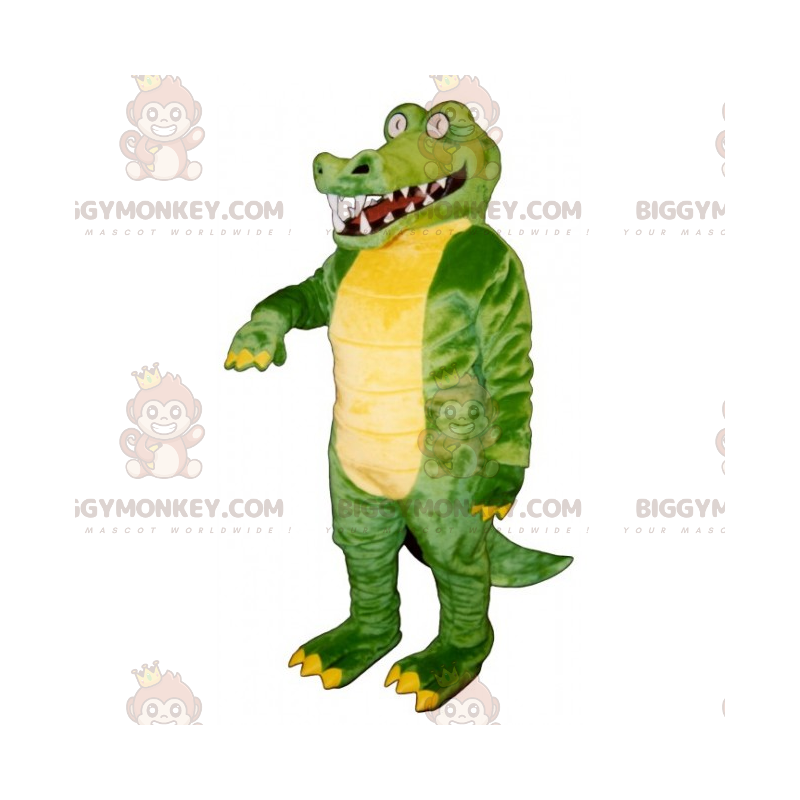 BIGGYMONKEY™ Cartoon Character Mascot Costume - Crocodile -