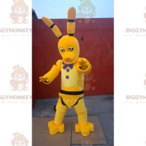 Kostým maskota BIGGYMONKEY™ kreslená postavička – králík –
