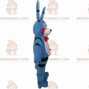 BIGGYMONKEY™ tegneseriefigur maskotkostume - kanin med sløjfe -