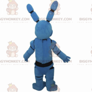 BIGGYMONKEY™ tegneseriefigur maskotkostume - kanin med sløjfe -
