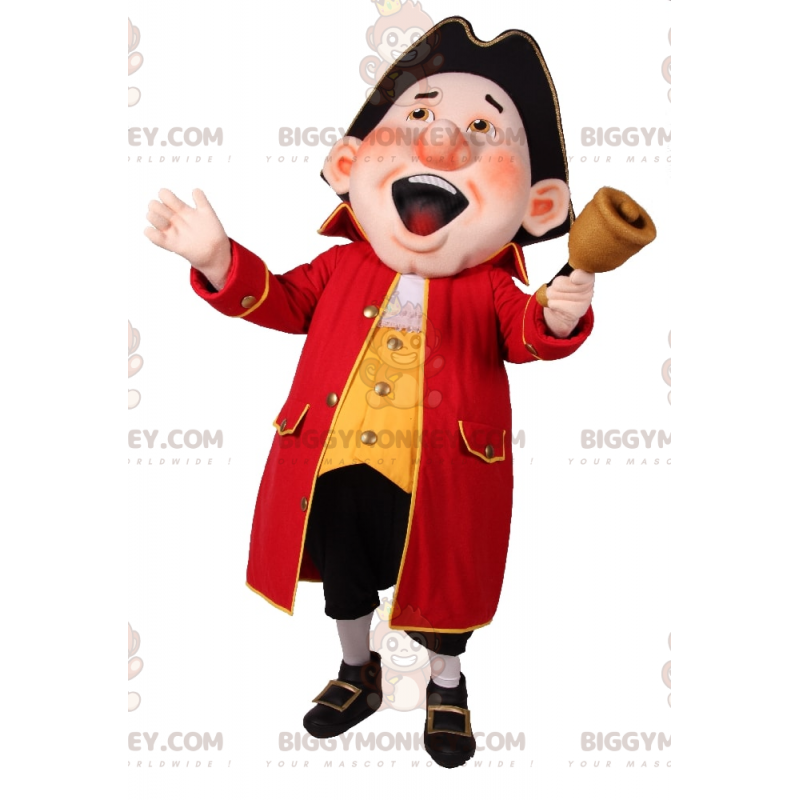 BIGGYMONKEY™ 17th Century Character Mascot Costume –