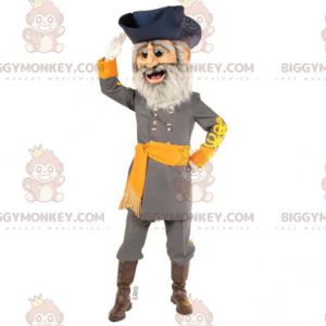 BIGGYMONKEY™ historiallinen hahmon maskottiasu - kapteeni