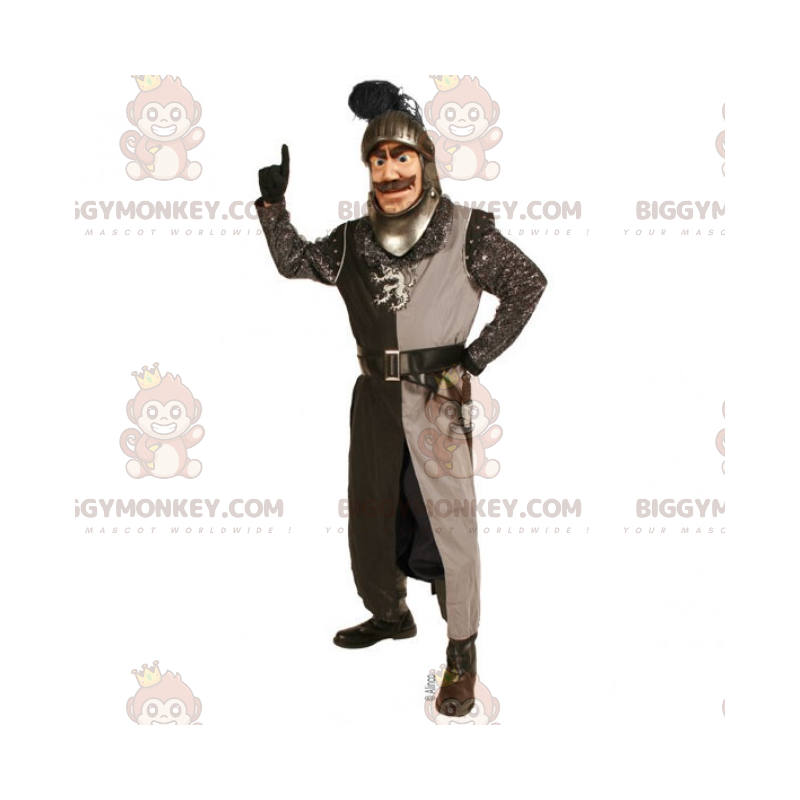 BIGGYMONKEY™ maskotkostume for historisk karakter - Ridder -