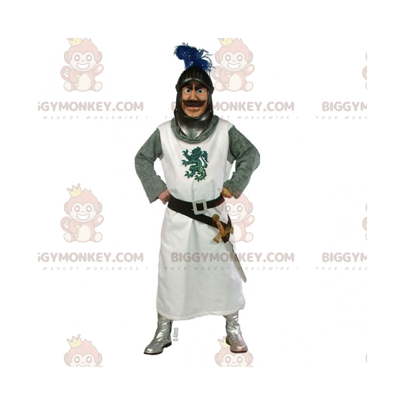 Στολή μασκότ ιστορικού χαρακτήρα BIGGYMONKEY™ - Ιππότης