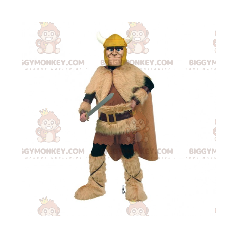 Traje de mascote de personagem histórico BIGGYMONKEY™ - Viking