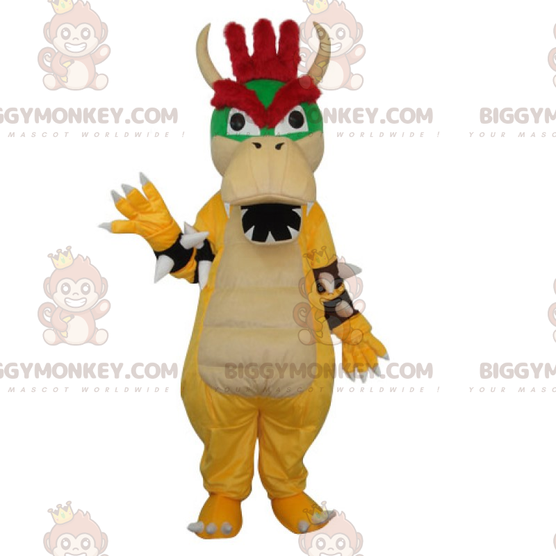 Κοστούμι μασκότ χαρακτήρα BIGGYMONKEY™ Mario Bros - Bowser -