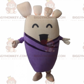 Costume de mascotte BIGGYMONKEY™ personnage souriant -