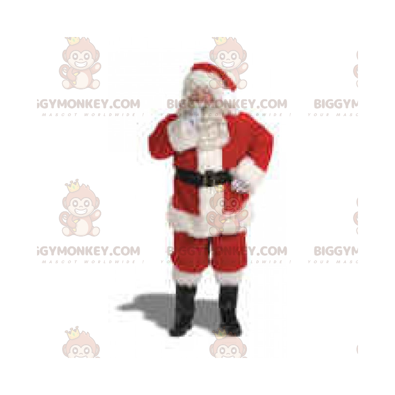 BIGGYMONKEY™ Mascottekostuum met kerstpersonage - Kerstman -