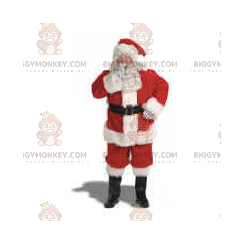 Kostým maskota postavy BIGGYMONKEY™ – Santa Claus –