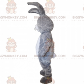 BIGGYMONKEY™ Mascottekostuum voor klein grijs konijn -