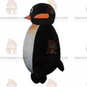 Στολή μασκότ με μικρό χαμογελαστό πιγκουίνο BIGGYMONKEY™ -