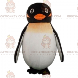 BIGGYMONKEY™ Disfraz de mascota de pingüino pequeño sonriente -