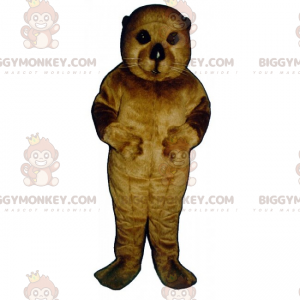 Disfraz de mascota de roedor marrón BIGGYMONKEY™ -