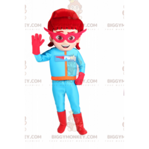 BIGGYMONKEY™ Costume da mascotte da supereroina -