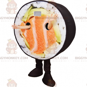 BIGGYMONKEY™ Lax Sushi Mascot Kostym - BiggyMonkey maskot