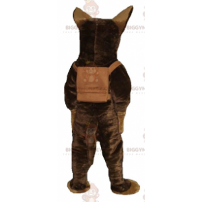 Costume de mascotte BIGGYMONKEY™ de berger allemand de chien