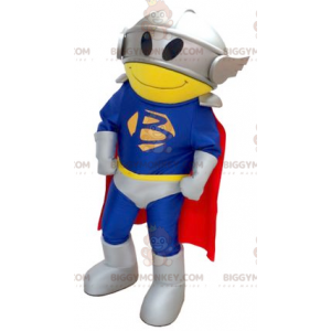 Στολή μασκότ Superhero BIGGYMONKEY™ με ακρωτήριο και κράνος -
