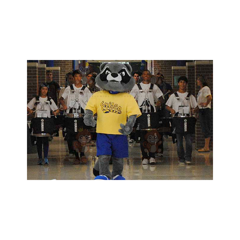 Kostým maskota Tricolor Medvídka BIGGYMONKEY™ – Biggymonkey.com