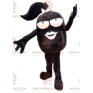 BIGGYMONKEY™ Costume da mascotte da donna testa grande in