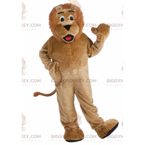 Helt anpassningsbar Brown Lion BIGGYMONKEY™ maskotdräkt -