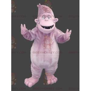 Costume mascotte colorato Yeti Purple Gorilla BIGGYMONKEY™ -