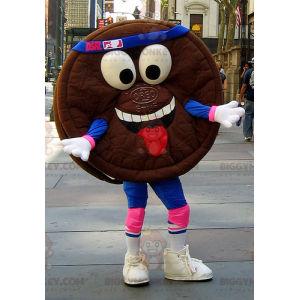 Oreo rund chokoladekage BIGGYMONKEY™ maskotkostume -