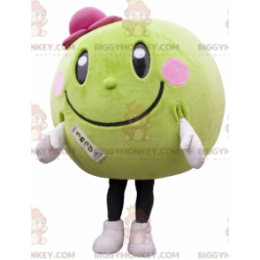 Disfraz de mascota BIGGYMONKEY™ verde redondo de sandía y melón