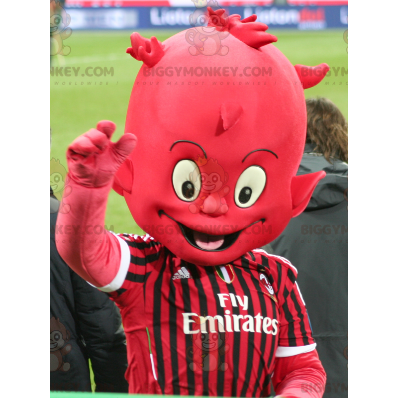 Giant Red Imp Devil BIGGYMONKEY™ Mascot Costume –