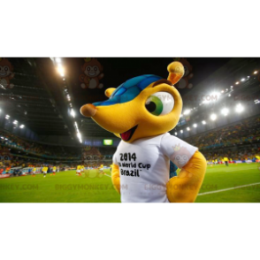 Disfraz de mascota Fuleco Famous World Cup 2014 Armadillo