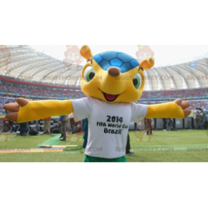 Fato de mascote da Copa do Mundo Fuleco 2014 Tatu BIGGYMONKEY™