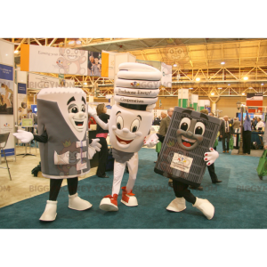 3 BIGGYMONKEY™s bombilla y mascota de electrodomésticos -