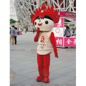 2012 olympialaisten mustavalkoinen punainen lumiukko