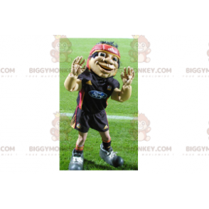 Disfraz de mascota Rugby Man Sportsman BIGGYMONKEY™ -