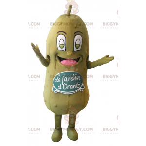 BIGGYMONKEY™ Big Giant Green Pickle Mascot Kostuum -