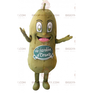 Disfraz de mascota de pepinillo verde gigante BIGGYMONKEY™ -