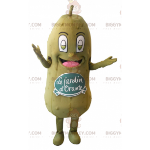 BIGGYMONKEY™ Big Giant Green Pickle Mascot Kostuum -