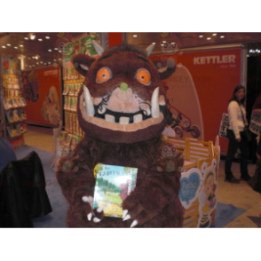 Disfraz de jabalí marrón para mascota BIGGYMONKEY™ -