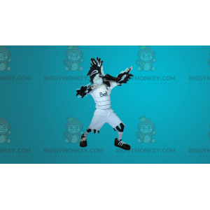 Black and White Big Majestic Bird BIGGYMONKEY™ Mascot Costume –