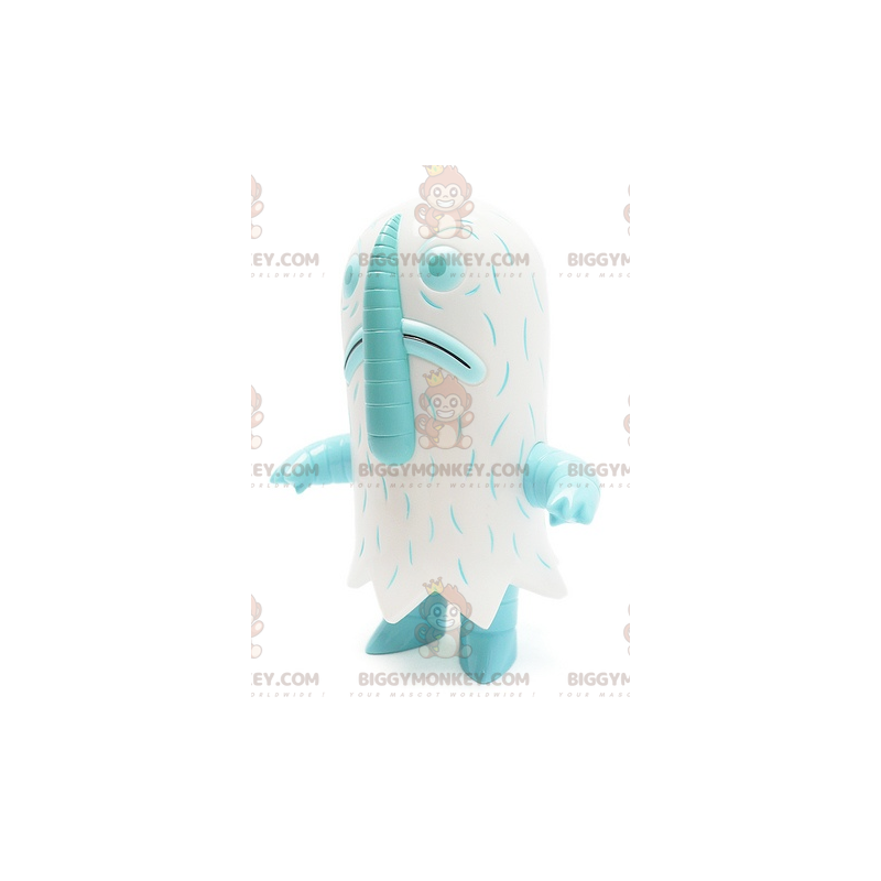 Costume mascotte bianco mostro Yeti Ghost BIGGYMONKEY™ -