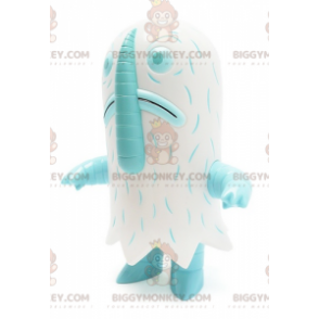 Costume de mascotte BIGGYMONKEY™ de fantôme de monstre blanc de