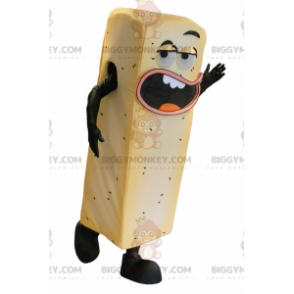Kostým maskota obřích žlutých hranolků BIGGYMONKEY™ –